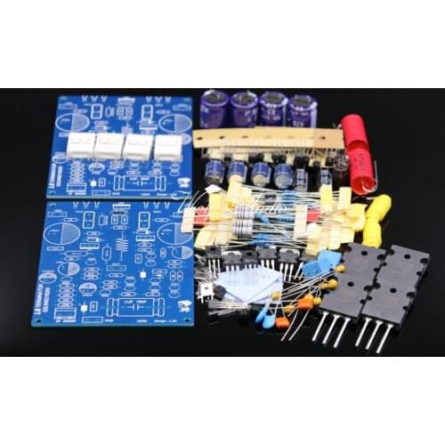 LJM high end amplifier DIY KIT L6 Audio stero Power Amplifier Kit 1943 5200 2-CHANNELS