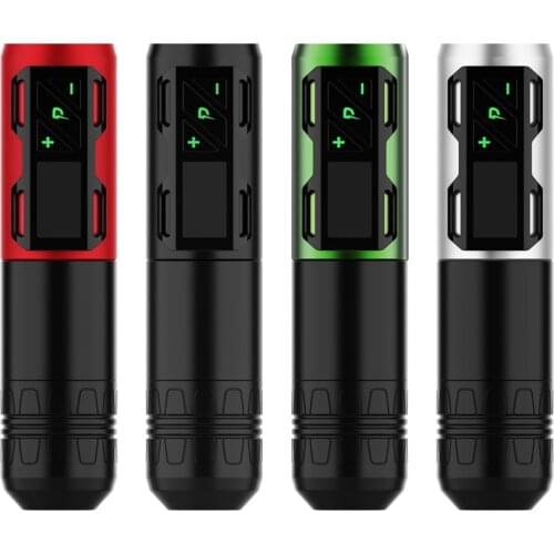 PE New Wireless Battery Tattoo Pen Rotary Cartridge Machine Powerful Coreless Motor Digital LED Display Tattoo Supply