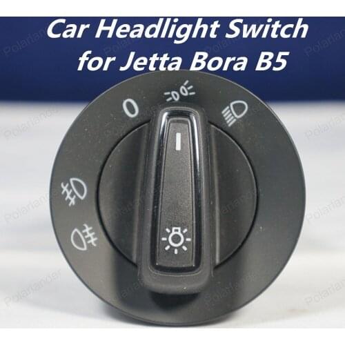 Polarlander Fog Headlight Lamp Knob Button for J/etta B/ora B5 Car Headlight On/OFF Switch 34D941531g