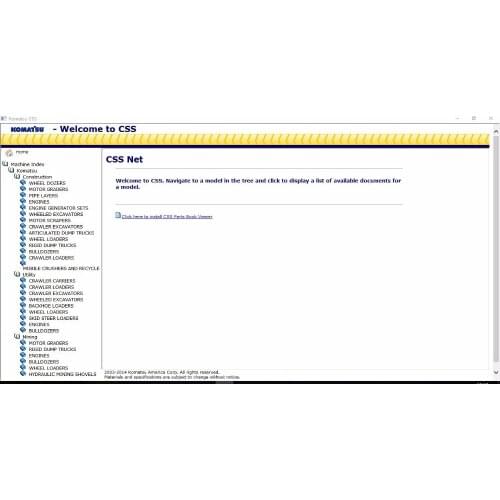 SpecDiag KOMATSU CSS 2014 FULL SET Shop Manuals and Parts Manuals 54GB