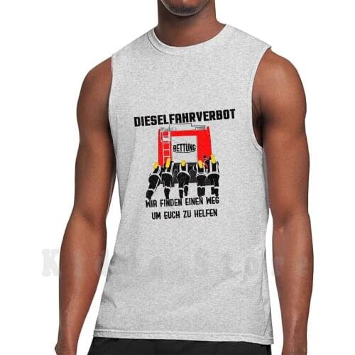 Fire Fire Department Ride Gift Idea Rescue Tank Tops Vest Sleeveless Driving Ban Hamburg Berlin Frankfurt Cologne Eat