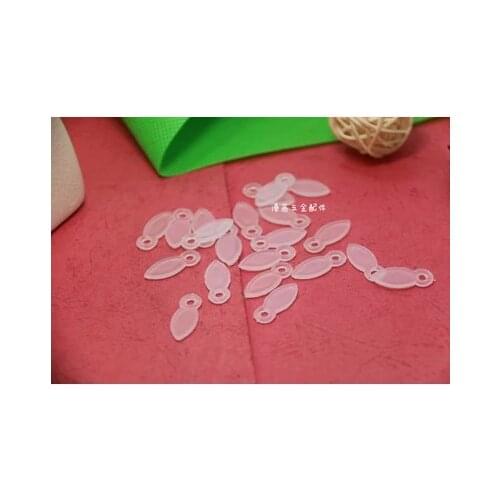 18mm*7mm Transparent white plastic pressed back plate of melon seeds tablet compression plate