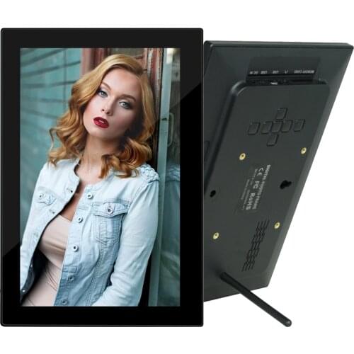 Factory sale 10.1 inch digital photo frame with cloud stream pictures built-in human motion sensor frameo APP control