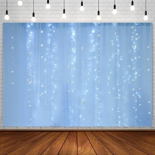 Avezano Backdrop Bluey Photo Curtains Newborn Portrait Photography Background Studio Shiny Decoration Props Photozone Photophone