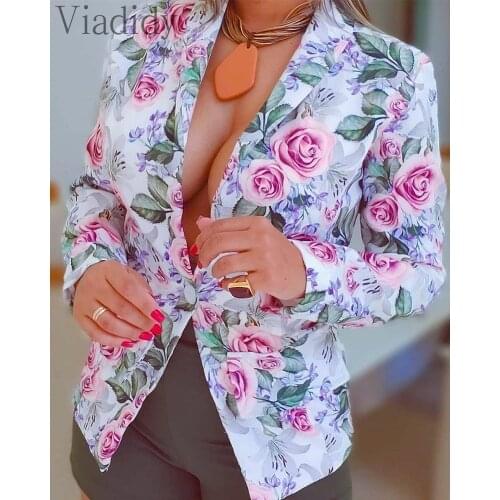 Viadidy Women's Blazers Blazers