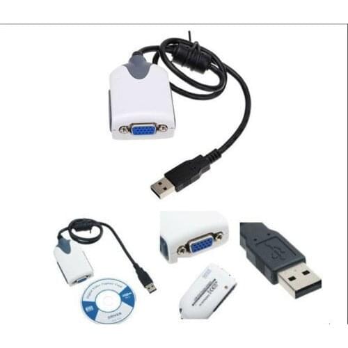 External USB Graphics Card USB TO VGA Converter Multiple Screen Graphics Display