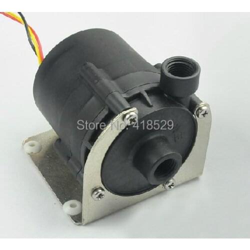 DC12V Water cooling pump 800L/H G1/4"input 4 pin plug with Stand