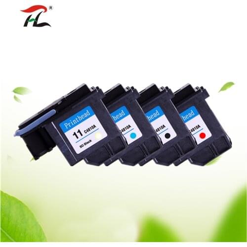 4PK Remanufactured Printhead Print Head For HP11 HP 11 C4810A C4811A C4812A DesignJet 100 110 111 120 120nr 500 500ps 510