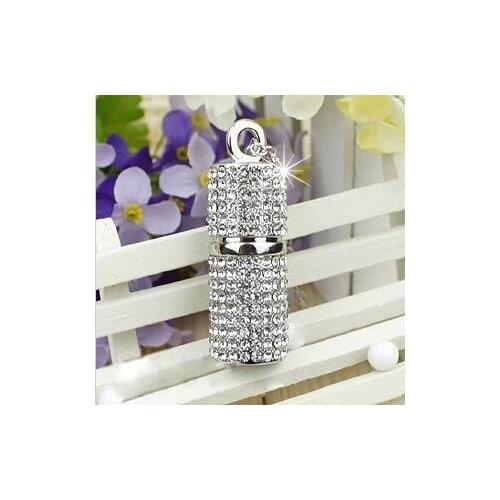 Jewelry Presentes Mini USB 3.0 Pen Drive 64GB Usb Flash Drive 1TB 2TB Pendrive 32GB 16GB 8GB Memory Stick Necklace Chain Gift