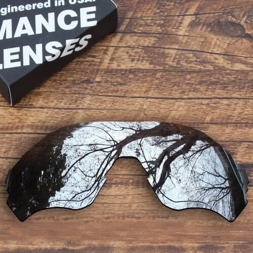 ToughAsNails Polarized Replacement Lenses for Oakley EVZero Range Sunglasses Metallic Silver