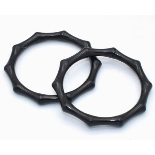 1" O Ring Decorative Ring Black Loop Buckle Zinc Alloy Buckle DIY Jewelry Charm Accessories Strap Bag Handbag Leather Hardware