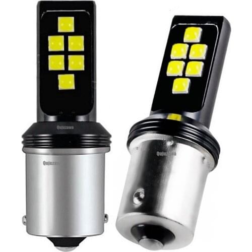 2Pcs New 1156 BA15S P21W High Quality CREE Chip LED Auto Turn Signal Reverse Light Brake Bulb Fog Lamp Daytime Running Light