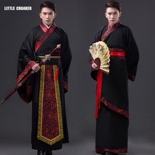 2021 Traditional Chinese Clothing for Men Dance Costumes Hanfu Costume Han Dynasty Man Clothes Ancient Fantasia Cosplay Men