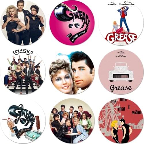 58mm Grease Badge Brooch Pin Accessories For Clothes Backpack Decoration gift