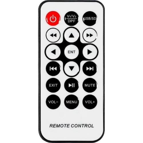 Car Rearview Mirror MP5 Desktop MP5 Ceiling Headrest MP5 Universal Remote Control MP5