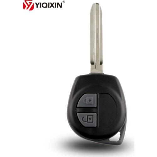 YIQIXIN Remote Cover Fit For SUZUKI Vitara Swift Ignis SX4 Liana 2 Button Replacement Car Key Case Shell TOY43 Blade Button Pad