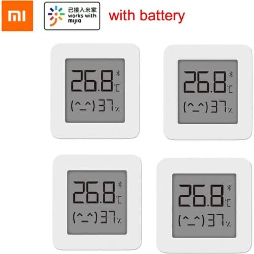 Xiaomi Smart LCD Screen Digital Thermometer 2 Mijia Bluetooth Temperature Humidity Sensor Moisture Meter Mijia App