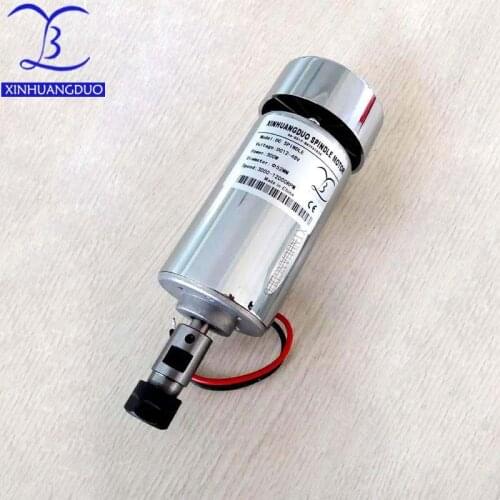 DC12-48V ER11,12000rpm,300W Mini Spindle motor, Engraving milling grind air-cooling spindle motor/ ER11 spindle motor