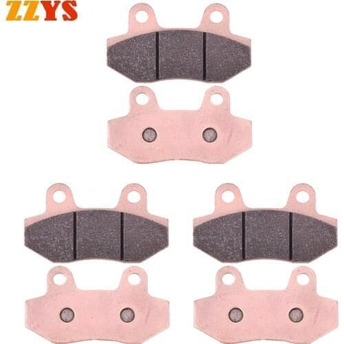 Motorcycle Front Rear Brake Pads Set For ITALJET 650 Bazooka 650 Grifon #59 650cc Bazooka 650cc For AJS NAC 12 125cc For HYOSUNG