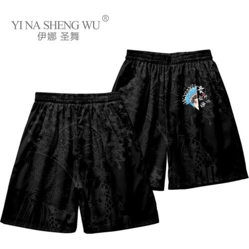 Summer Japan Retro Kimonos New Printing Shorts Plus-sized Menswear Loose Shorts Japanese Male Harajuku Casual Shorts Beach Pants