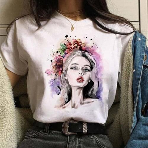 New T Shirt Fashion Women Harajuku 90s Ulzzang T Shirt Female T Shirts Summer Tops Korean Style Graphic Tee Woman Clothes
