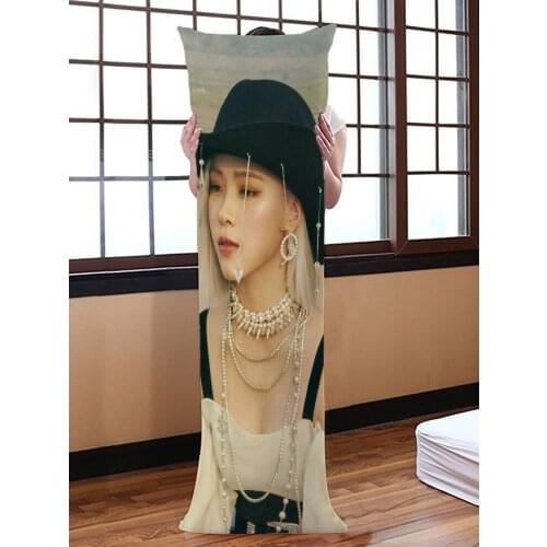 Itzy Dakimakura Hugging Body Pillow Case DIY Custom Throw Cushion Pillow Cover 7 Sizes 50X150cm Two Sides