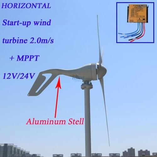 Free shipping,400w wind generator 48v AC with MPPT Charge controller for streetlight garden lighting or home use efficiency
