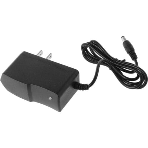 EU/US Plug 12.6V 1A Lithium Battery Charger 18650/Polymer Battery Pack 100-240V 5.5MM x 2.1MM Charger With Wire Lead DC Current