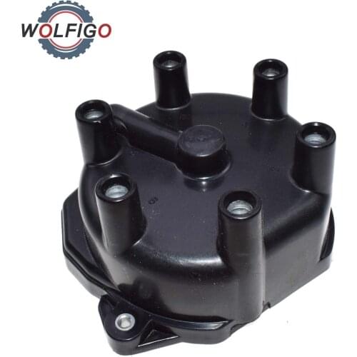 WOLFIGO New Distributor Cap 22162-0W000 22162-0W00A For Infiniti QX4 Mercury Villager Nissan Pathfinder Quest Xterra