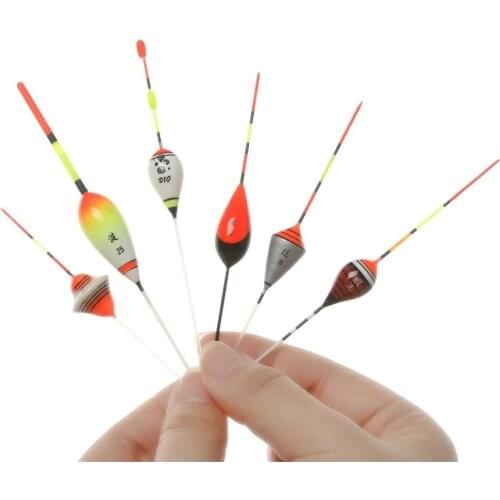 10pcs/lot Fishing Floats Shrimp Floaters Ice Fishing Bobbers Fresh Water Balsa Light Wood Fishing Tackle Accessory More Gifts