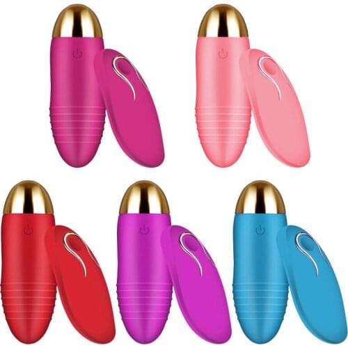10 Speed Sex Toy Waterproof Remote Wand Relaxation Wireless Remote Control Vibrating Egg Body Massager Vibrator for Women TD0167