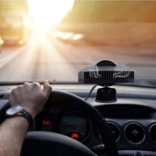 12v 200w Portable Electric Car Heater Heating Cooling Fan Warmer Wind High Power No Noise Heaters Defrosting For Car Accessories