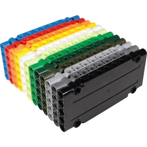 8Pcs/Lot Compatible with LEGOis MOCs Parts 5x11x1 Technic Panel 64782 Building Blocks Flat Panel Plate Truck Brick DIY Toys