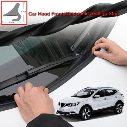 For Nissan Qashqai 2014-2020 Car Seal Strip Windshied Spoiler Filler Protect Edge Weatherstrip Strips Sticker Auto Accessories