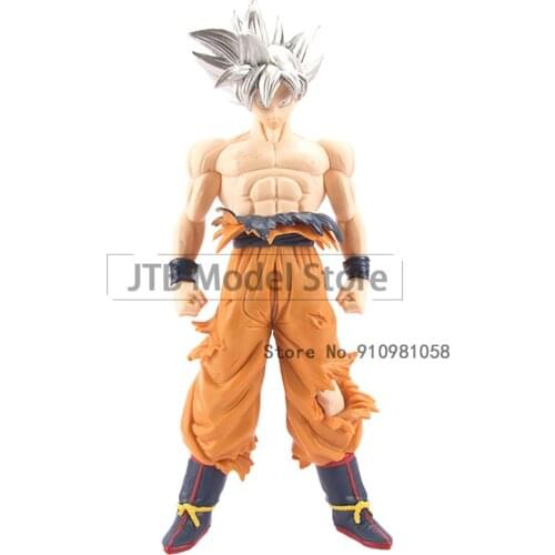 Dragon Ball Z Figure Anime Action GK Son Goku Figma Model Kakarotto Oversize 31CM ABS Jiren Collection Statue Toys For Children