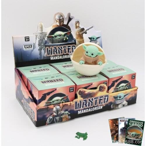 Disney Anime Figures Yo Da Baby Kawaii Blind Box Action Figure Toy Version Doll Model Childrens Gift for Kids