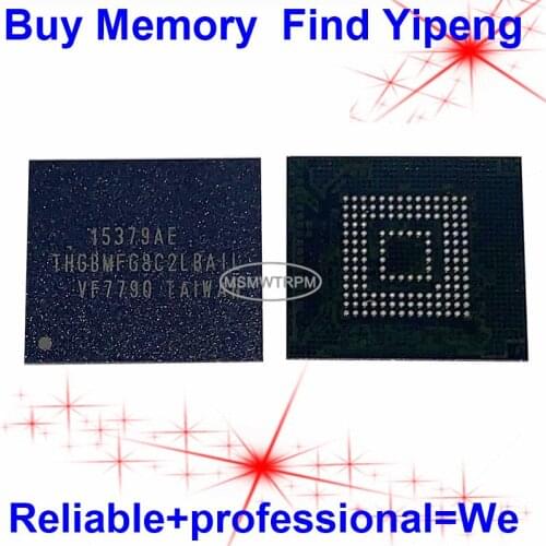 THGBMFG8C2LBAIL BGA153Ball EMMC5.0 5.0 32GB Mobilephone Memory New original and Second-hand Soldered Balls Tested OK