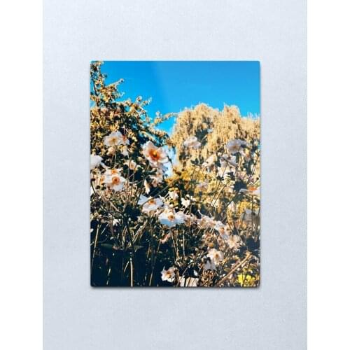 Cool flower Metal Print Tin Sign Vintage Metal Wall Sign Plaque Retro Garage Shed Car