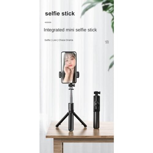 Mini RC Selfie Stick 10M Bluetooth-compatible Universal Horizontal and Vertical Tripod Bracket For Live Broadcast Vlog Shoot