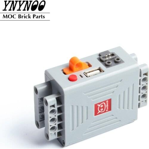 NEW Upgraded Ver 8881 Power Functions Battery Box MOC PF Parts 900mAh Remote Control for High-Tech Building Blocks Bricks Toys