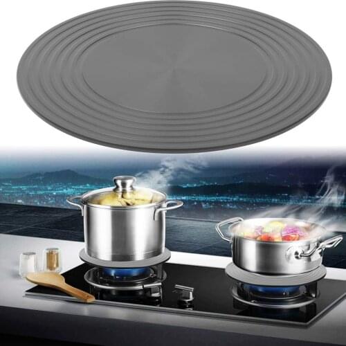 Kitchen Induction Cooker Heat Conduction Plate Stainless Steel Induction Cooker Converter Kitchen Stove Accessories