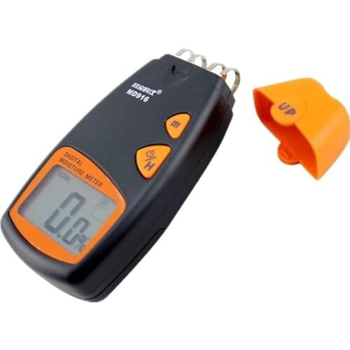 MD916 Paper Moisture Tester Hygrometer Portable Digital Writing Coated Sensitive Potable