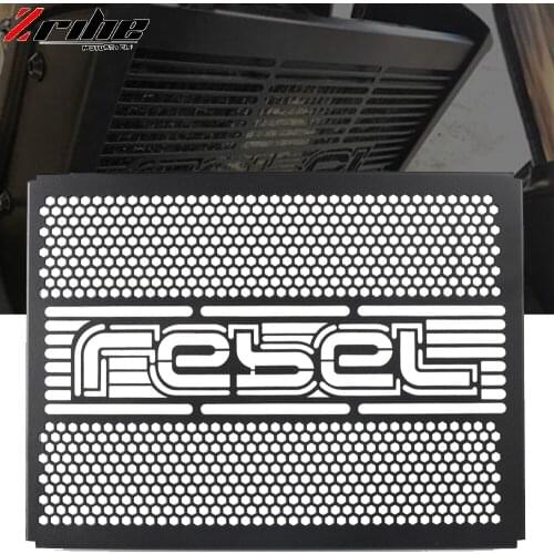 For Honda Reble CMX CM 500 /300 CMX 500 REBEL 2017 2018 2019 2020 Motorcycle Stainless Steel Radiator Grille Grill Guard Cover