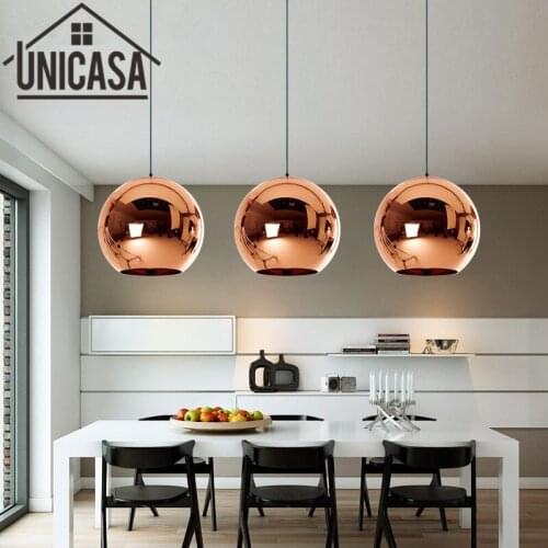 Modern Bar Champagne Glass Shade Antique Pendant Lights Kitchen Island Office Shop Lighting Fixture Vintage Ceiling Lamp