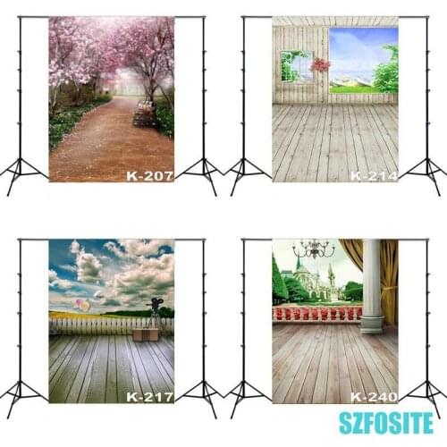 Spring Grass Blue Sky Architecture Flowers Photography Theme Backdrop Family Room Decoration Kids Take Photos Scenery Background
