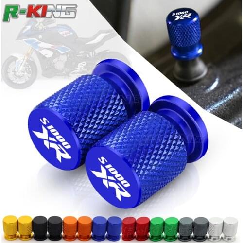 For BMW S1000XR S1000RR S1000R S1000 XR/RR/R 1 Pair Motorcycle accessories Wheel Tire Valve caps CNC Aluminum Airtight Covers