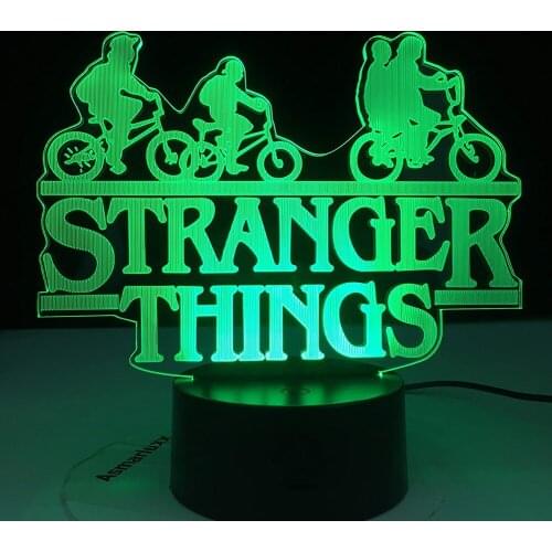 2021 Table Lamps Decor 3D LED Touch Remote Control Night Light Drama Figure Ornament Kids Room for Party KTV Bar