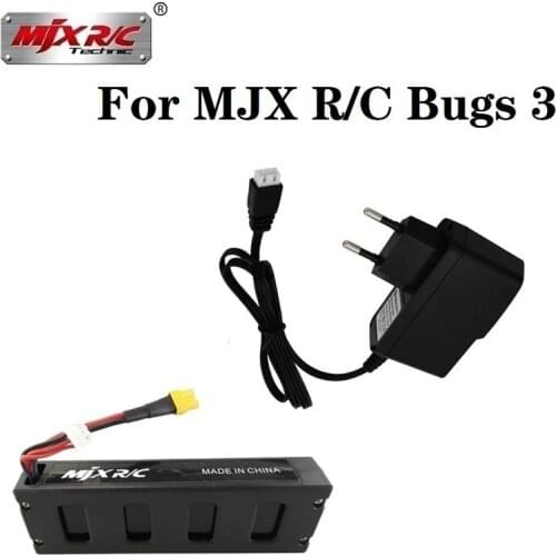 Original Battery For MJX R/C Bugs 3 7.4V 1800mah 25C Li-po Battery for MJX B3 RC Quadcopter Drone Spare Parts Accessories
