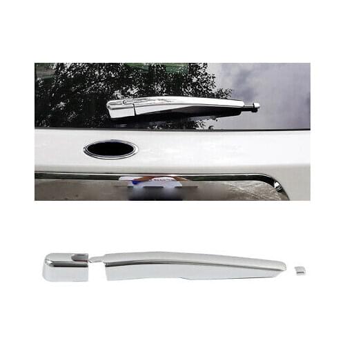 Accessories ABS Chrome Rear Window Wiper Cover Trim 3pcs For Ford Explorer 2020