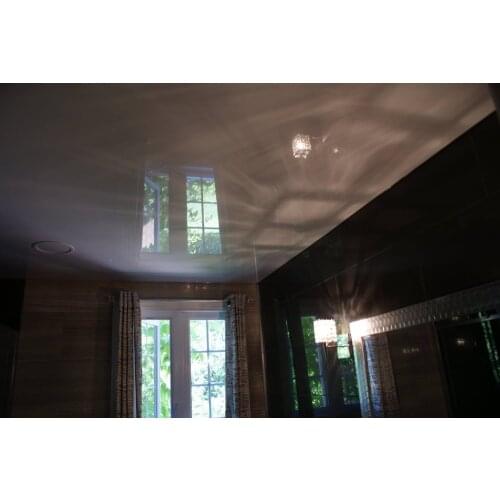 Free shipping for 2011White Glossy Ceiling Film / PVC laquer Stretch Ceiling Film